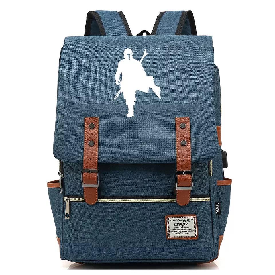 Warrior Cosplay Canvas Travel Backpack School Bag