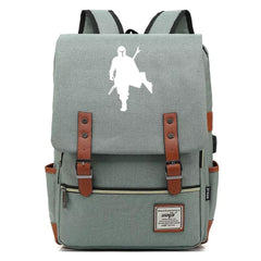 Warrior Cosplay Canvas Travel Backpack School Bag