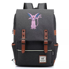 Pokemon Umbreon Canvas Travel Backpack School Notebook Bag