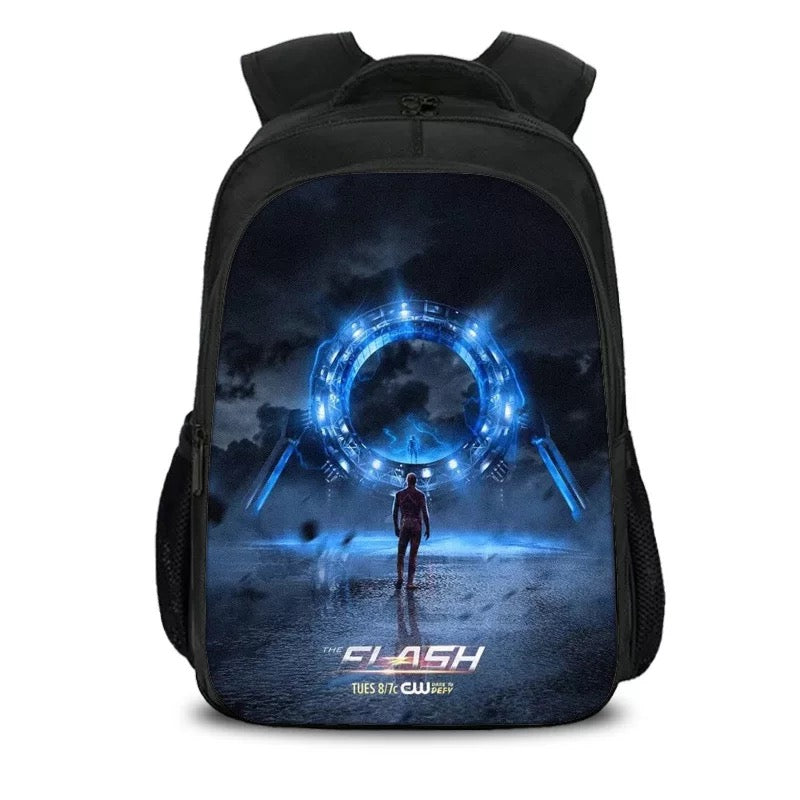 Superhero Flash Backpack School Sports Bag for Boys Girls Kids