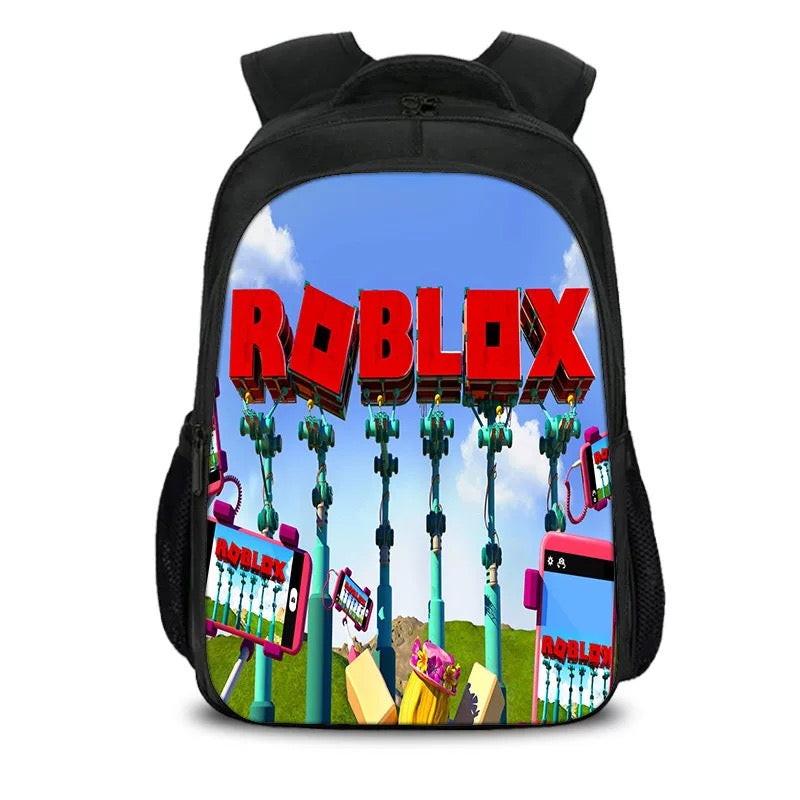 Roblox Backpack School Sports Bag for Boys Girls Kids