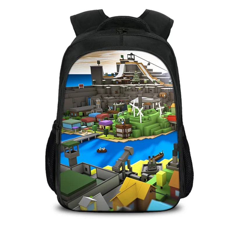 Roblox Backpack School Sports Bag for Boys Girls Kids