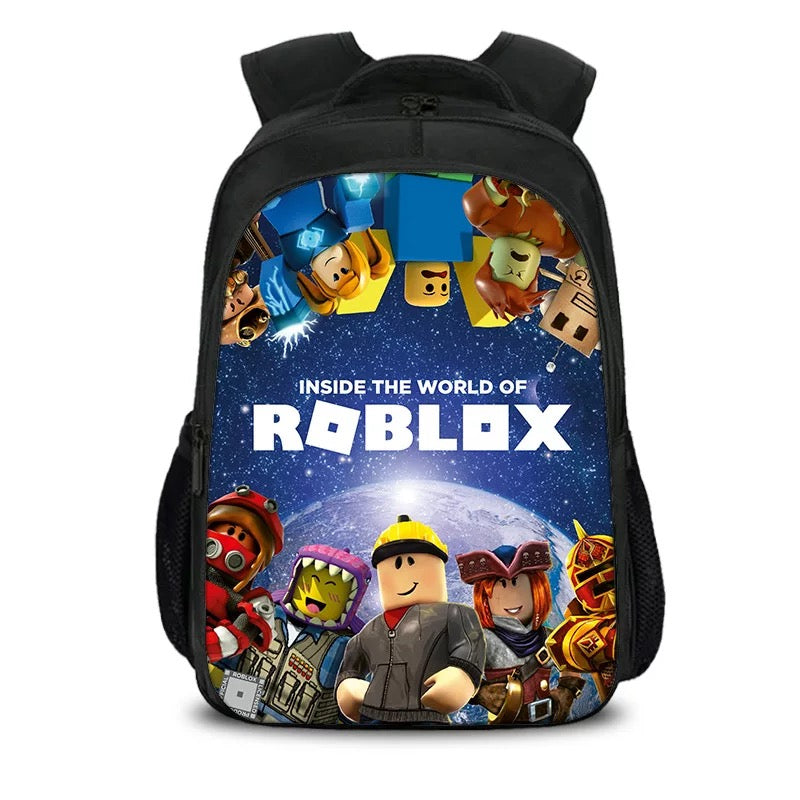 Roblox Backpack School Sports Bag for Boys Girls Kids