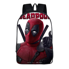 Deadpool Backpack School Casual Book Bag School Bag for Kids Boy Girls