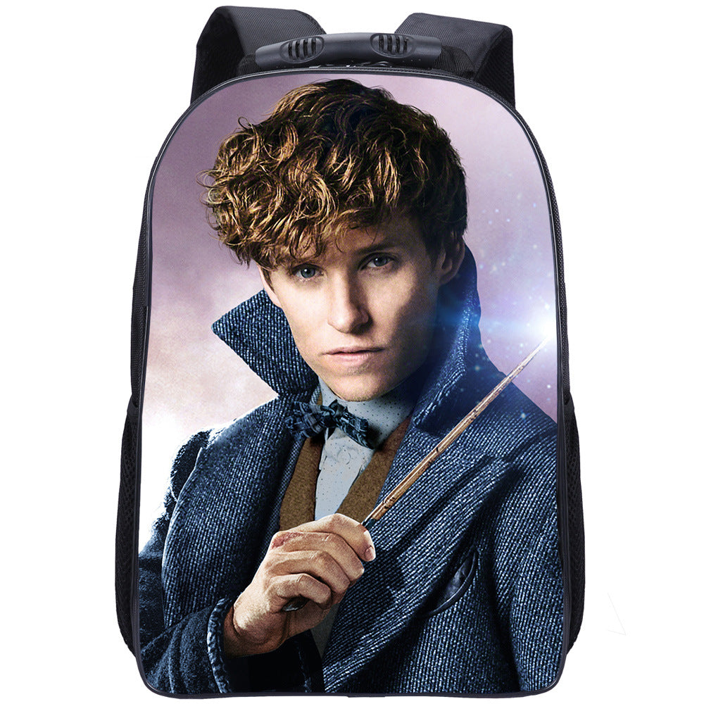 Fantastic Beasts Dumbledore Backpack School Sports Bag for Kids Boy Girl