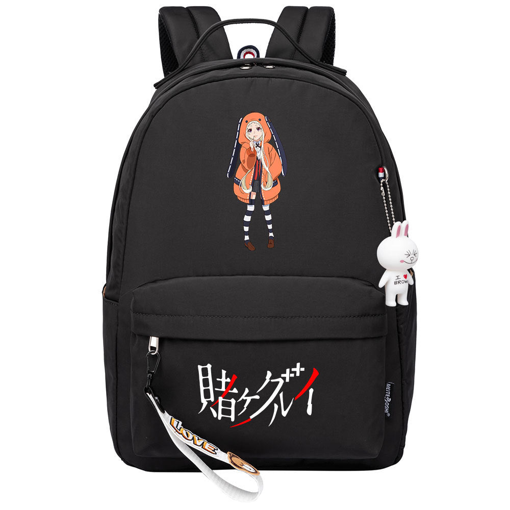 Kakegurui Cosplay Backpack School Bag Water Proof