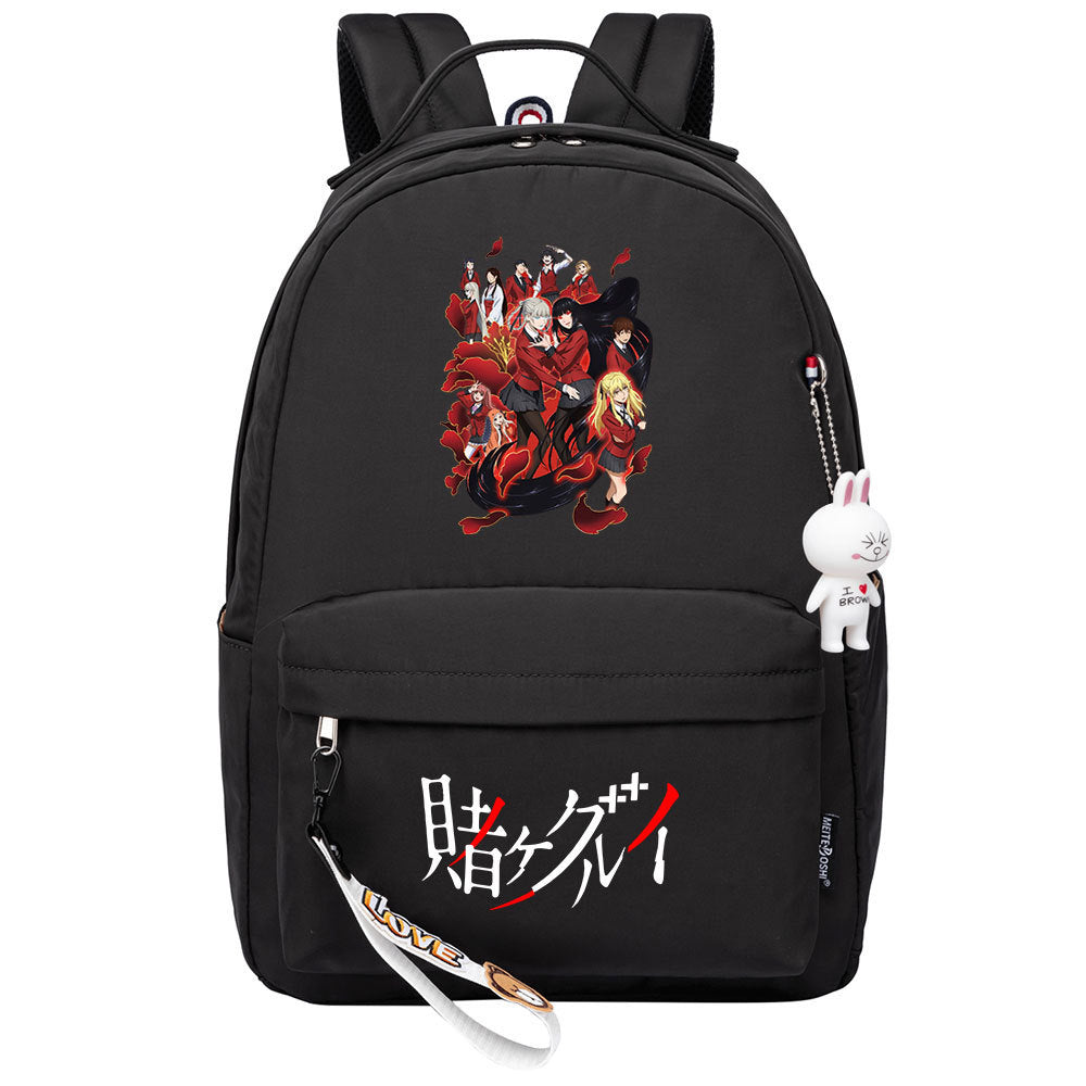 Kakegurui Cosplay Backpack School Bag Water Proof