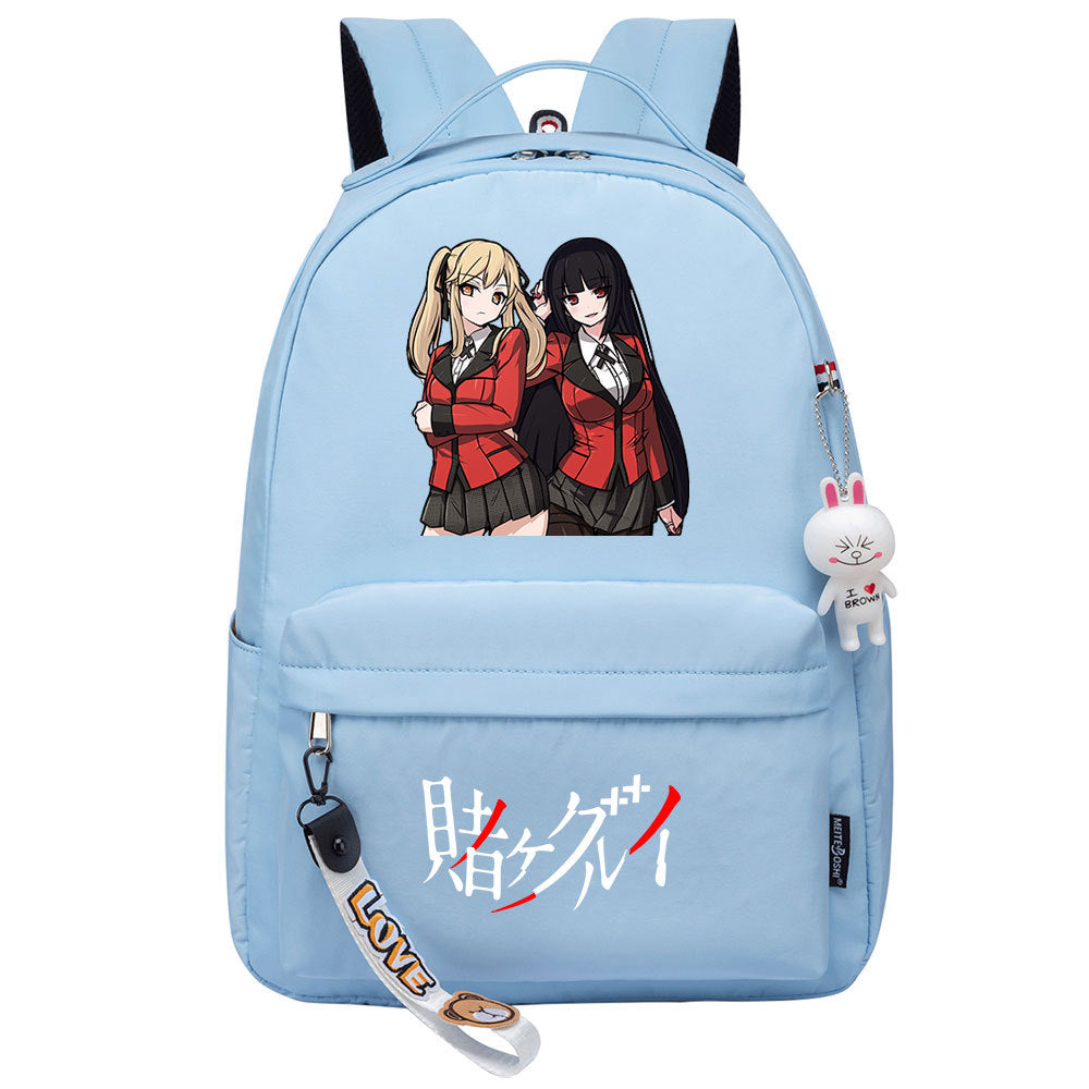 Kakegurui Cosplay Backpack School Bag Water Proof